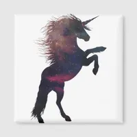 Magical Unicorn Space Nebula Magnet