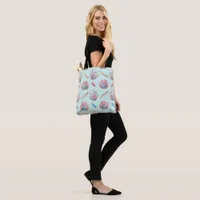 Back to School Elephant Pattern Tote Bag