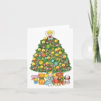 Merry Christmas Tree Card
