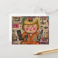 Lier in Chief Toddler President Postcard