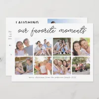 9 Photo Christmas Card | Our Favorite Moments