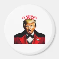 Halloween Donald  Funny Anti- Political Magnet