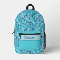 Mosaic Water Colors Trendy Backpack