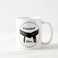 Martial Arts 4th Degree Black Belt Coffee Mug