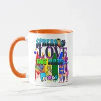 Spread Love Not Hate | LGBTQI+ Pride Mug