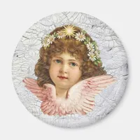 Crackled Angel Magnet