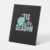 Tis The Season Football Family I Heart Football Se Pedestal Sign