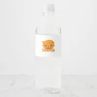 Trumpkin Classic – Pumpkin President Style Water Bottle Label