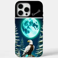 Eagle's Moonlit Watch iPhone 16 Pro Max Case