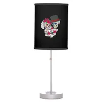 Till Death Do Us Part Skull Table Lamp