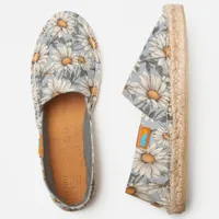 Daisy and Dusty Blue Espadrilles