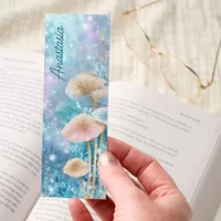 Whimsical Pastel Mushroom Forest Bookmarks