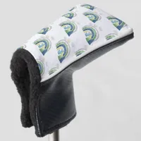 Watercolor Rainbow Pattern Golf Head Cover