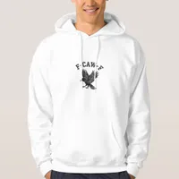 Funny F-Caw-F Crow Aesthetic Style Hoodie