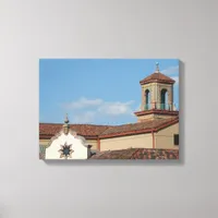 Kansas City Plaza Rooftops Canvas Print
