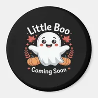 Cute Halloween Pregnancy Announcement Magnet