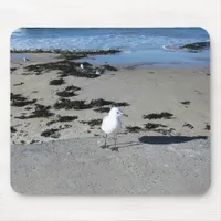 Coastal Beach Seascape Mouse Pad