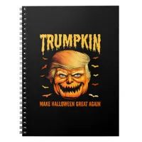 Funny Usa Pumpkin Trumpkin Make Halloween Great Ag Notebook