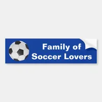 American Soccer or Association Football Bumper Sticker