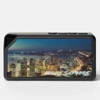 Awesome Seattle Panorama Night Bluetooth Speaker