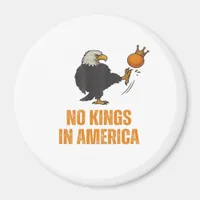 No Kings In America We The People Political Vintag Magnet
