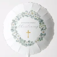 Elegant Religious Christening – Custom Celebration Balloon