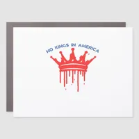 No Kings In America II Classic Car Magnet