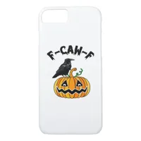 Funny Gothic Crow Humor F-Caw-F Essential iPhone 8/7 Case