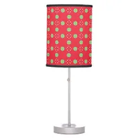 Christmas Holiday Charm Pattern 03 -  Table Lamp