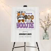 Boo in Boujee Halloween Bachelorette Welcome Foam Board