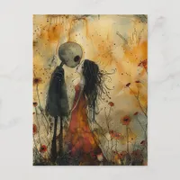 Love Dark Art Postcard