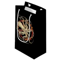 Steampunk Octopus & Rusty Clockwork Gear Small Gift Bag