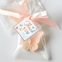Butterfly Baby Shower Thank You Tags