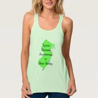 Lyme Disease Awareness in New Jersey Tank Top