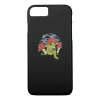 Frog With Mushroom Hat - Cottagecore Goblincore Bo iPhone 8/7 Case