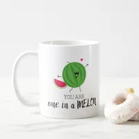 Best Friends One in a Million Melon Cute Food Fun Coffee Mug