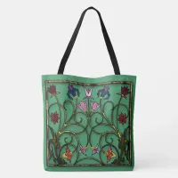 Enchanted Garden Filigree Tote Bag