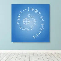 Katakamuna Power verses 6th Canvas Print