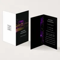 Galaxy Agate Stone Business Card