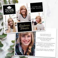 Photo Collage Senior Graduation Announcement