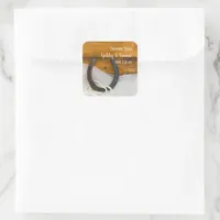 Horseshoe and Pearls Western Wedding Thank You Tag