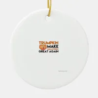 Halloween Trumpkin Funny – Classic Maga Costume De Ceramic Ornament