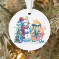 Merry Disc-mas | Disc Golf Personalized Christmas Ornament