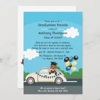 Drive By Graduation Party Invitation