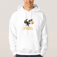 No Kings In America We The People Political Retro  Hoodie