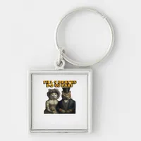 Till Deaths Do Us Part Classic Keychain