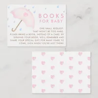 Book for Baby Sprinkle Baby Shower Enclosure Card