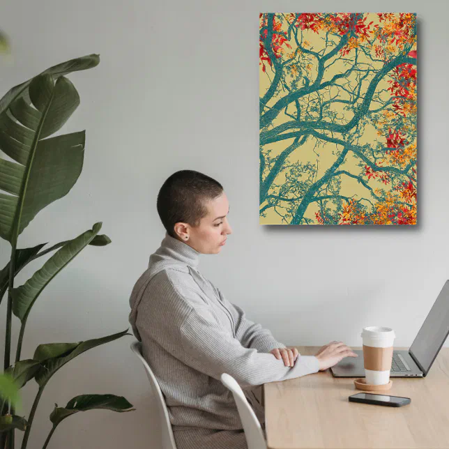 The priceless value of trees canvas print