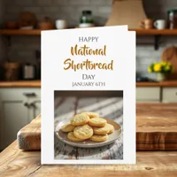 Happy Shortbread Day | January 6th Card