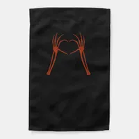 Skeleton Hands Heart Sign Costume Funny Halloween 